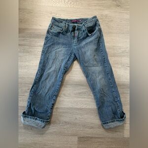 Vigoss Women's Blue Ankle Jeans